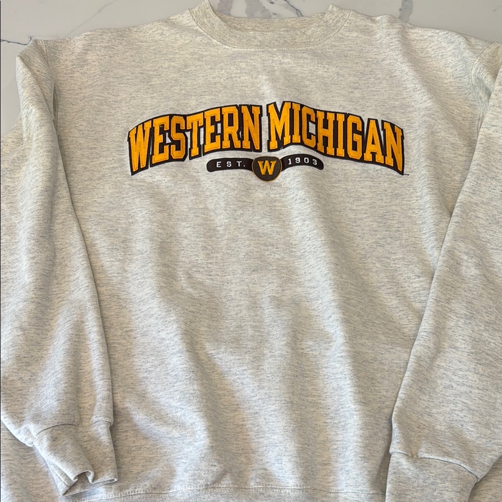 Champion Gray Collegiate Sweatshirt